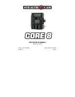 Preview for 1 page of Stealth Cam STC-Z8IRTL Instruction Manual