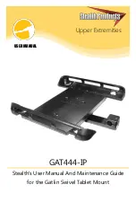 Stealth Products GAT444-IP User Manual preview