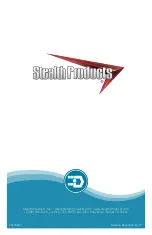 Предварительный просмотр 32 страницы Stealth Products i-Drive 4.0 User'S Manual And Maintenance Manual