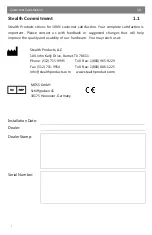 Preview for 2 page of Stealth Products I-Drive IDCH Series Quick Install Manual