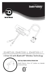 Stealth Products IDHBT500 Install Manual предпросмотр