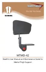 Stealth Products MTMD-42 User Manual preview