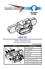 Stealth Products SBM-DT Owner'S Manual предпросмотр