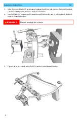 Preview for 10 page of Stealth Products SUS9 Swing Away Series User Manual