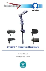 Stealth Products UniLink Adjustable Comfort Plus Series Owner’S Manual And Maintenance Manual preview