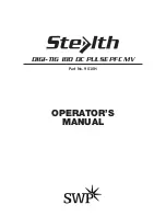 Preview for 1 page of Stealth 9011H Operator'S Manual