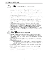 Preview for 6 page of Stealth 9011H Operator'S Manual