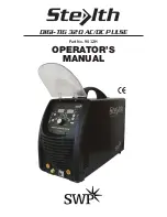 Предварительный просмотр 1 страницы Stealth 9012H Operator'S Manual