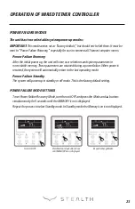 Preview for 22 page of Stealth Designer+ SC-12CC-HP230 Owner'S Manual