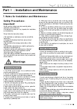 Предварительный просмотр 31 страницы Stealth Emerald SC-09WGLD-HP230 Service Manual