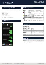Preview for 2 page of Stealth Glite PRO User Manual