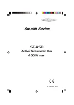 Предварительный просмотр 1 страницы Stealth ST-ASB Manual