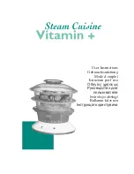 Preview for 1 page of Steam Cuisine VC 4002 User Instructions