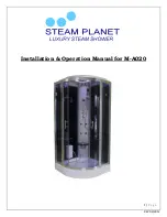 Steam Planet M-A020 Installation & Operation Manual preview