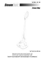 Steamfast MODEL SF-140 User Manual preview