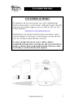 Preview for 3 page of Steamfast Quick & Easy SF-222 Instruction Manual