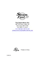 Preview for 16 page of Steamfast Quick & Easy SF-222 Instruction Manual