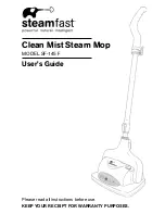 Steamfast SF-145 F User Manual preview