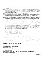 Preview for 3 page of Steamfast SF-375 Owner'S Manual