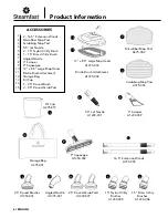 Preview for 6 page of Steamfast SF-375 Owner'S Manual