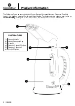 Предварительный просмотр 4 страницы Steamfast SF-447 Owner'S Manual