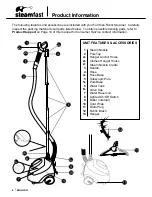 Preview for 4 page of Steamfast SF-520 Owner'S Manual