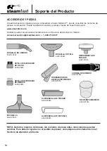 Preview for 30 page of Steamfast Sidekick SF-320 Owner'S Manual