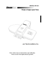 Предварительный просмотр 25 страницы Steamfast SteamFast SP-660 Instruction Manual