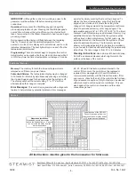 Preview for 4 page of Steamist DSC-425 Installation And Operating Instructions