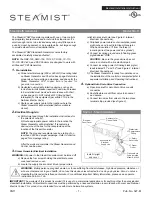 Preview for 1 page of Steamist SM-11 Electrical Installation Instructions