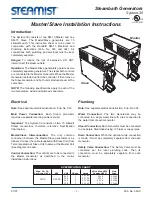 Preview for 9 page of Steamist SM-12 Installation Instructions Manual