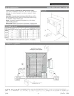 Preview for 4 page of Steamist SM-4 Installation Instructions