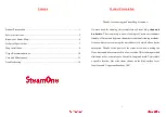 Preview for 11 page of STEAMONE M-LUX User Manual