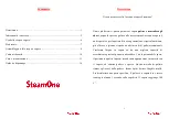 Preview for 47 page of STEAMONE M-LUX User Manual