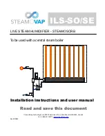 SteamOvap ILS-SE Installation Instructions And User Manual preview