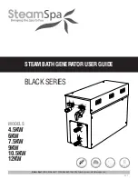 SteamSpa S 1050 User Manual preview