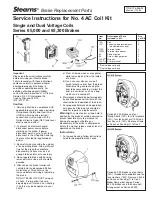 Stearns 65000 Series Service Instructions preview