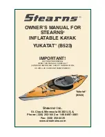 Stearns YUKATAT Owner'S Manual preview