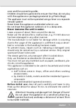 Preview for 13 page of Steba 3 in 1 SG 65 Instructions For Use Manual