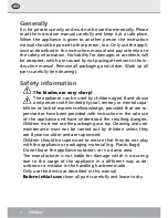 Preview for 6 page of Steba AC 13 Instructions For Use Manual