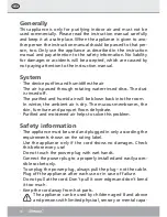 Preview for 10 page of Steba AW 210 Pure Instructions For Use Manual