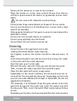 Preview for 12 page of Steba AW 210 Pure Instructions For Use Manual