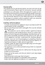 Preview for 7 page of Steba CR32 Instructions For Use Manual