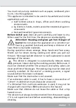 Preview for 15 page of Steba DD 3 Smart Instructions For Use Manual