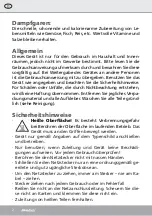 Preview for 2 page of Steba DG 2 Instructions For Use Manual