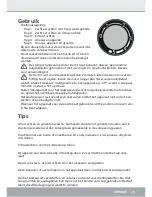 Предварительный просмотр 29 страницы Steba E 91 Instructions For Use Manual