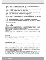 Preview for 8 page of Steba ED 5 Instructions For Use Manual