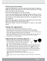 Preview for 9 page of Steba EK 6 Instructions For Use Manual