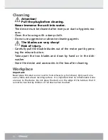 Preview for 10 page of Steba EM 3 Instructions For Use Manual