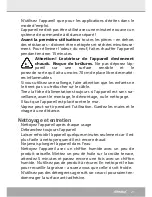 Preview for 21 page of Steba FG 120 Instructions For Use Manual